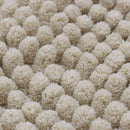 Cortina para baño beige