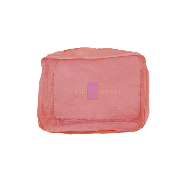 Set para viaje de 6 piezas coral