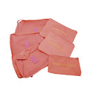 Set para viaje de 6 piezas coral