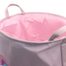 Canasta para ropa arcoiris rosa