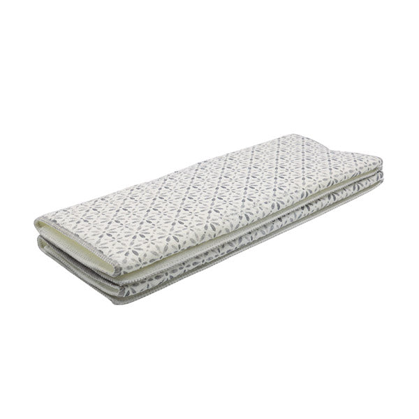 Set 2 mats para fregadero gris