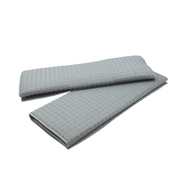 Set 2 mats para fregadero gris