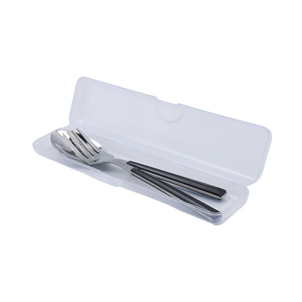 Set 2 cubiertos negro