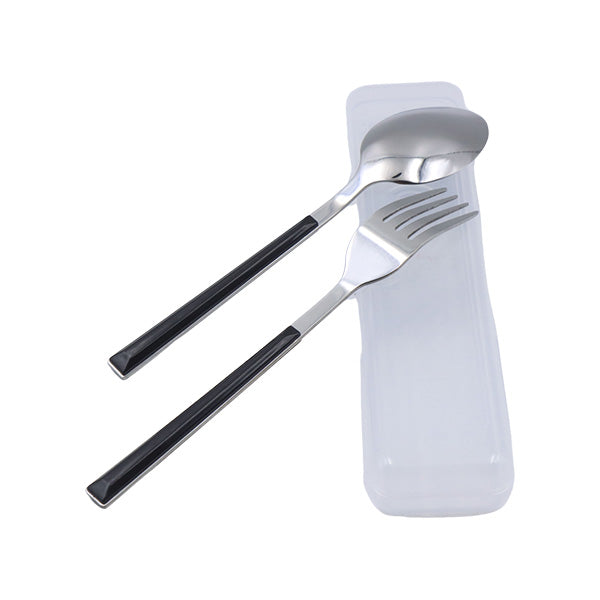 Set 2 cubiertos negro