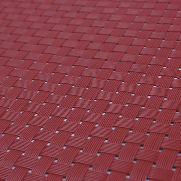 Individual para mesa rojo