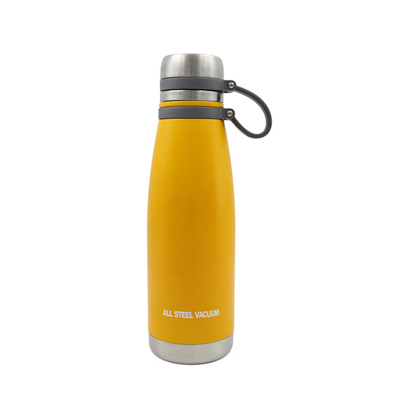 Botella térmica amarilla de 650 ml