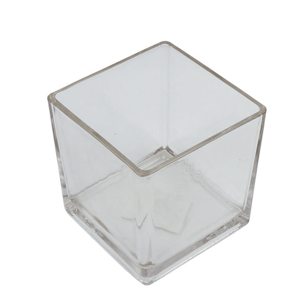 Jarron cuadrado  12x12cm