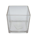 Jarron cuadrado  12x12cm