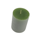 Candela pilar verde limon