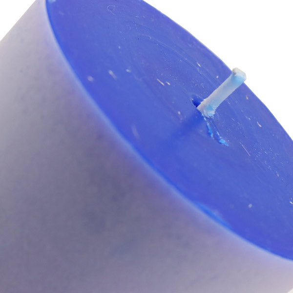 Candela pilar azul