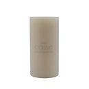 Candela pilar 10x20cm marfil