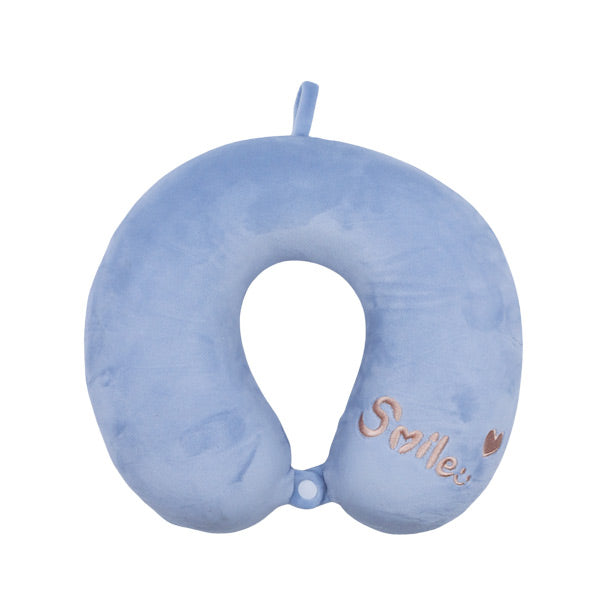 Cojín para cuello azul