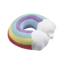 Cojín para cuello arco iris
