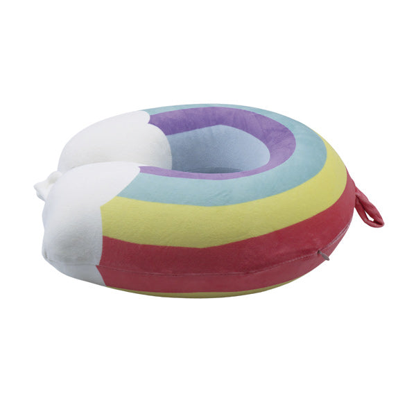 Cojín para cuello arco iris