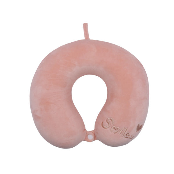 Cojín para cuello rosa