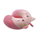 Cojín para cuello gata con antifaz