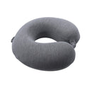 Cojín para cuello gris