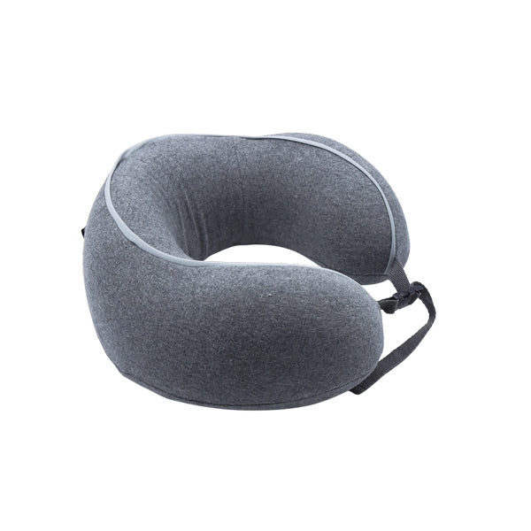 Cojin para cuello con antifaz gris