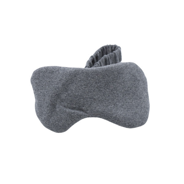 Cojín para cuello con antifaz gris