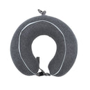 Cojín para cuello con antifaz gris