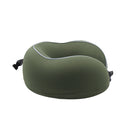 Cojín para cuello verde