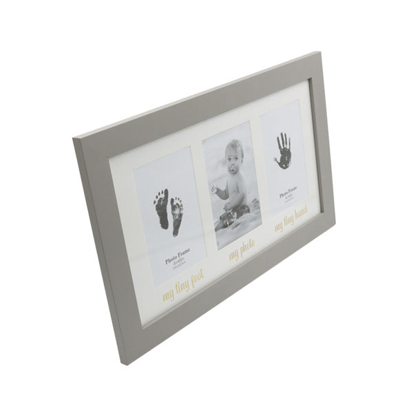 Portarretrato bebe gris