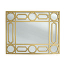 Espejo decorativo dorado