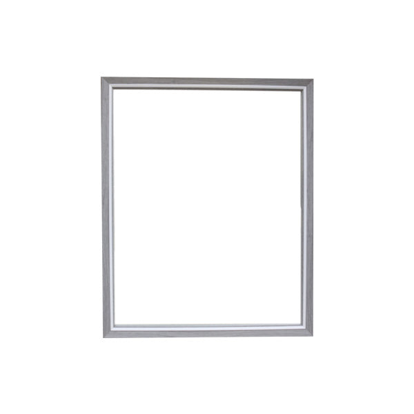 Espejo decorativo gris