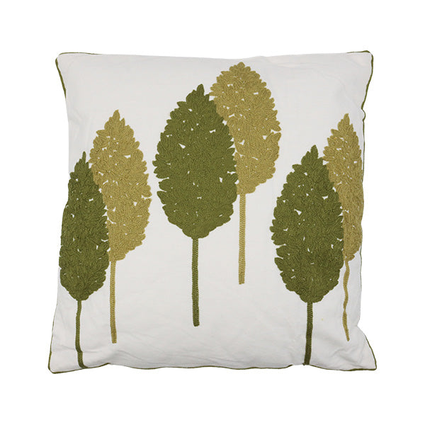 Cojin decorativo hojas