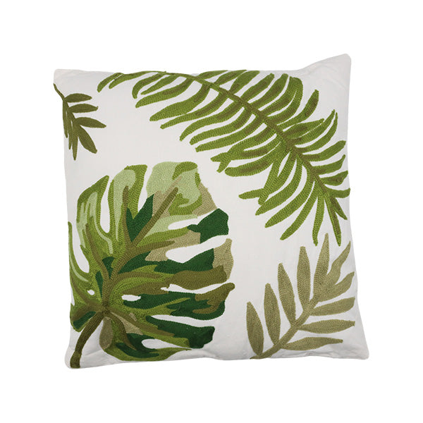 Cojin decorativo hojas