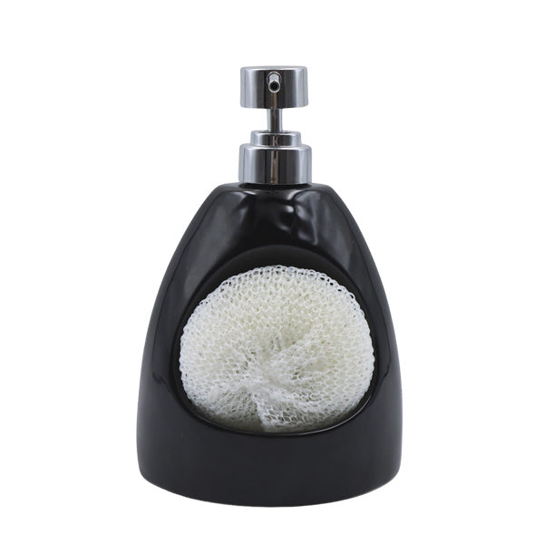 Dispensador para jabón cocina negro
