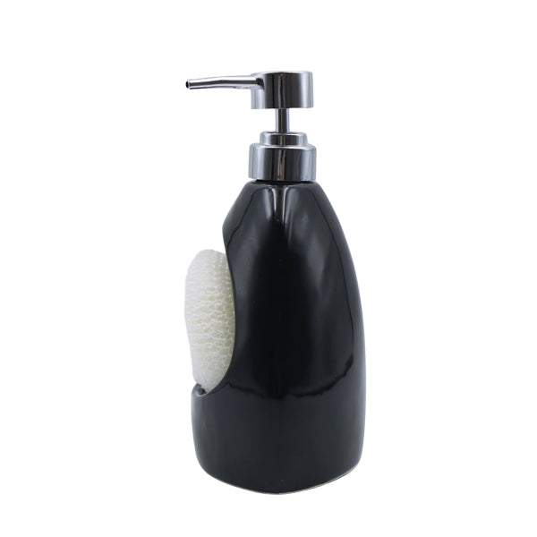 Dispensador para jabon cocina negro