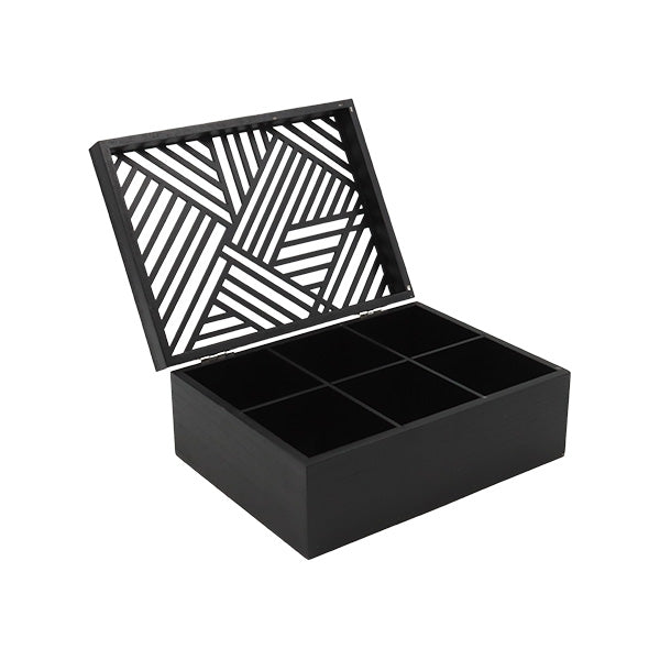 Caja para te negro