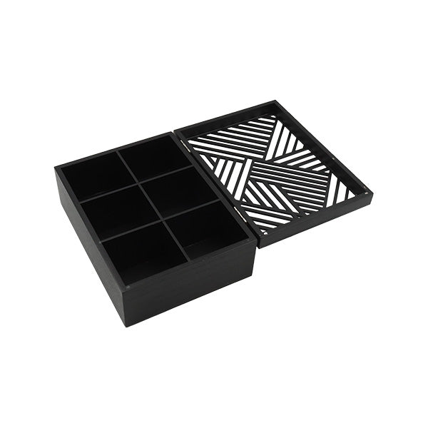Caja para te negro
