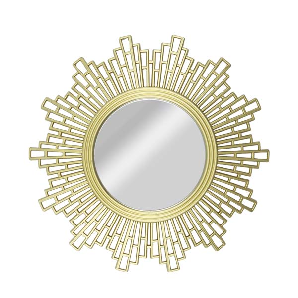 Set 3 Espejos decorativo dorado