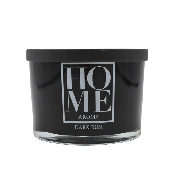Vela en frasco 760g negro