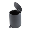 Basurero para baño gris