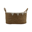 Canasta para organizar grande natural