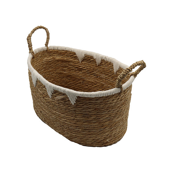 Canasta para organizar grande natural