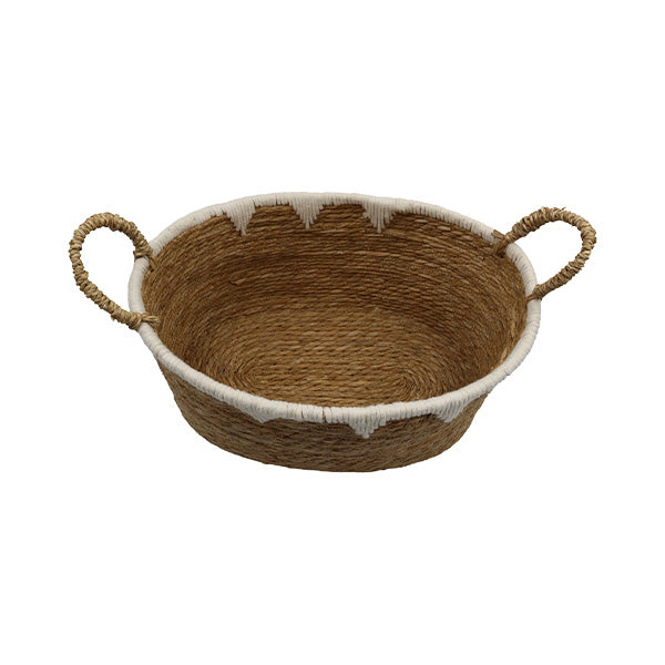 Canasta para organizar grande natural