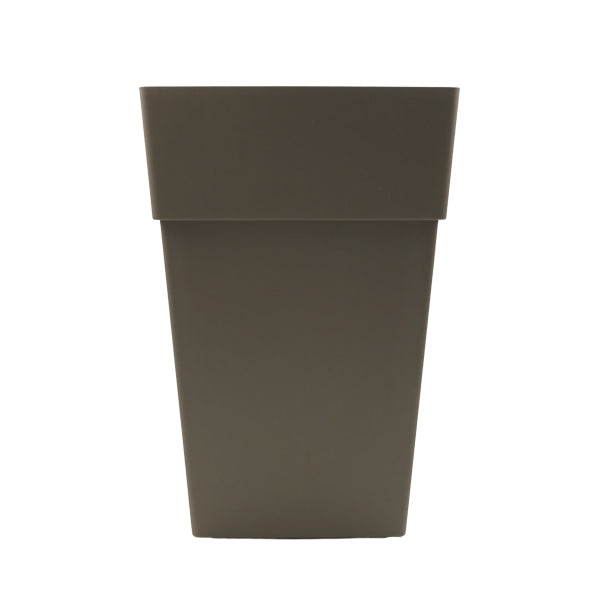 Maceta plastica 39cms café