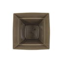 Maceta plastica 39cms café