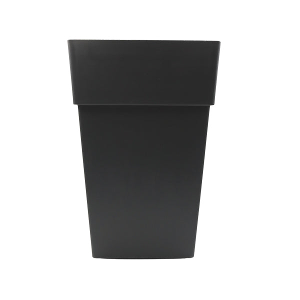 Maceta plastica 46cms gris