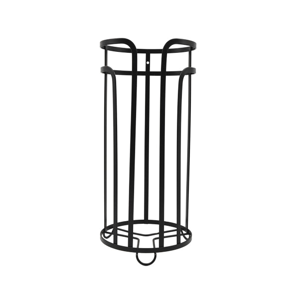 Portarrollos papel baño negro