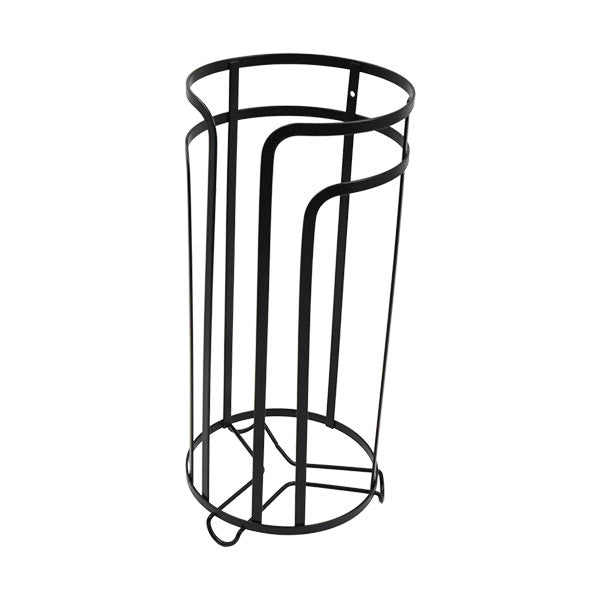 Portarrollos papel baño negro