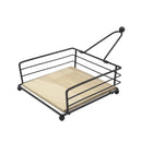 Servilletero metalico negro