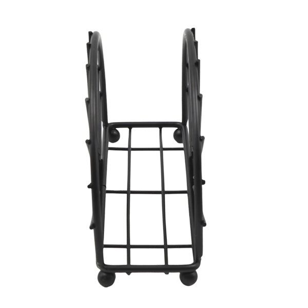 Servilletero metalico negro