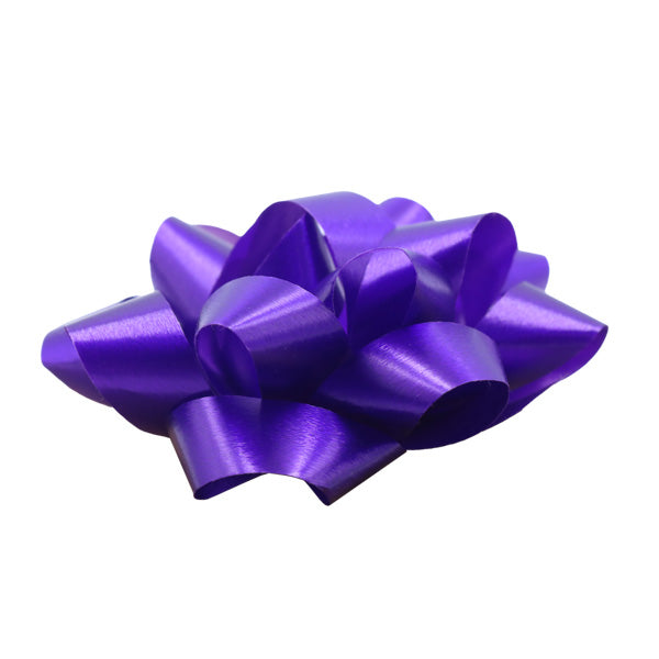 Lazo estrella 2.5 pequeño morado