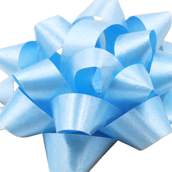 Lazo estrella 2.5 pequeño celeste