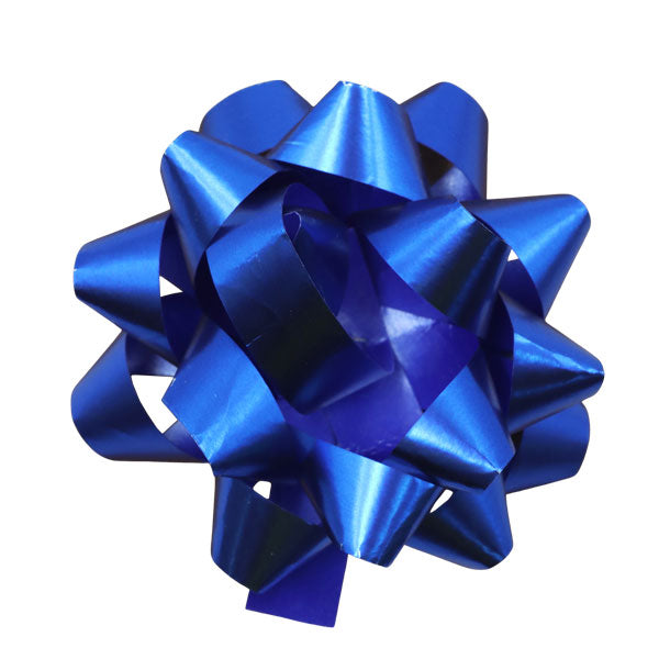 Lazo estrella 2.5 pequeño azul osc